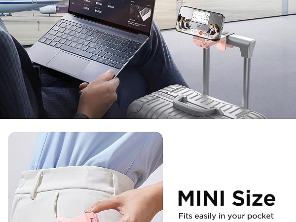 phone holder for airplane seat back