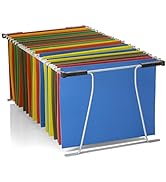 Officemate Universal Hanging File Frame, Letter and Legal Size, Rails 24 to 27, Steel, 1 Set (91966)