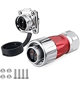 CNLINKO DH Series M20 Waterproof Connector 2/3/4/5/7/9/12 Pin Bayonet Connecting Type Metal Shell...