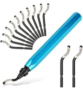 Deburring Tool with 12 High Speed Steel Blades, Deburring Tool 3D Printing, Deburring Tool for Me...