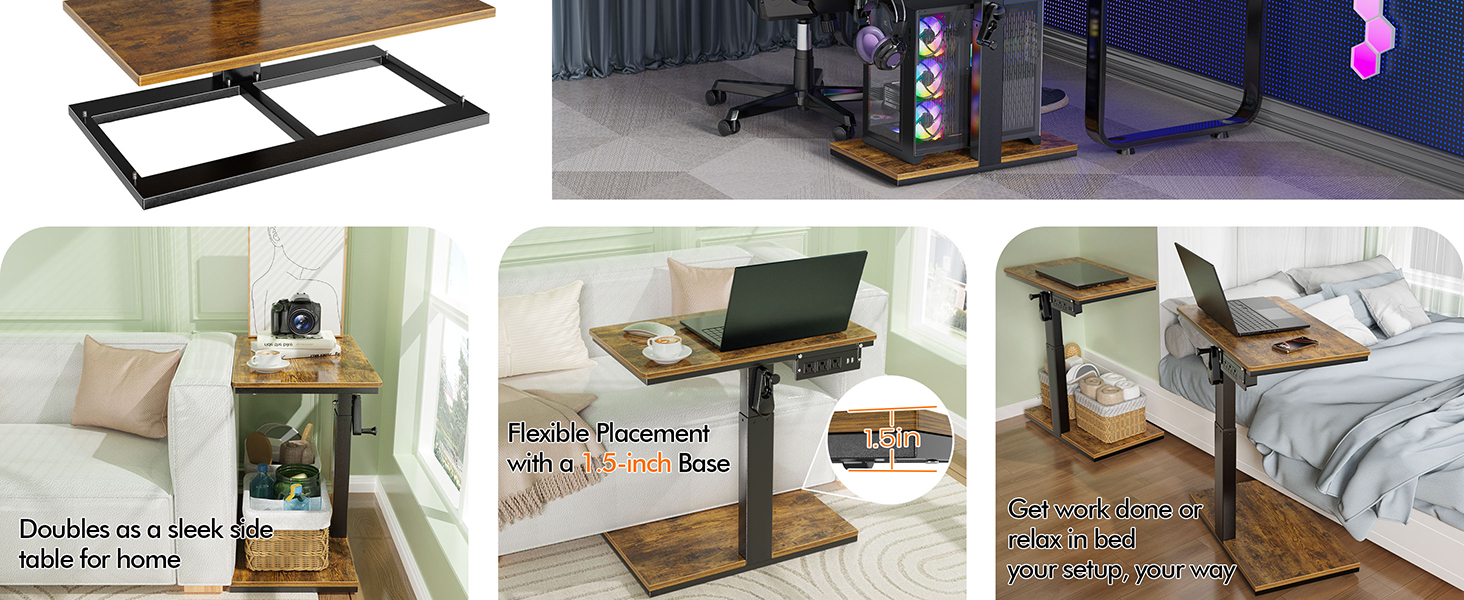 PC Stand with Charging Station