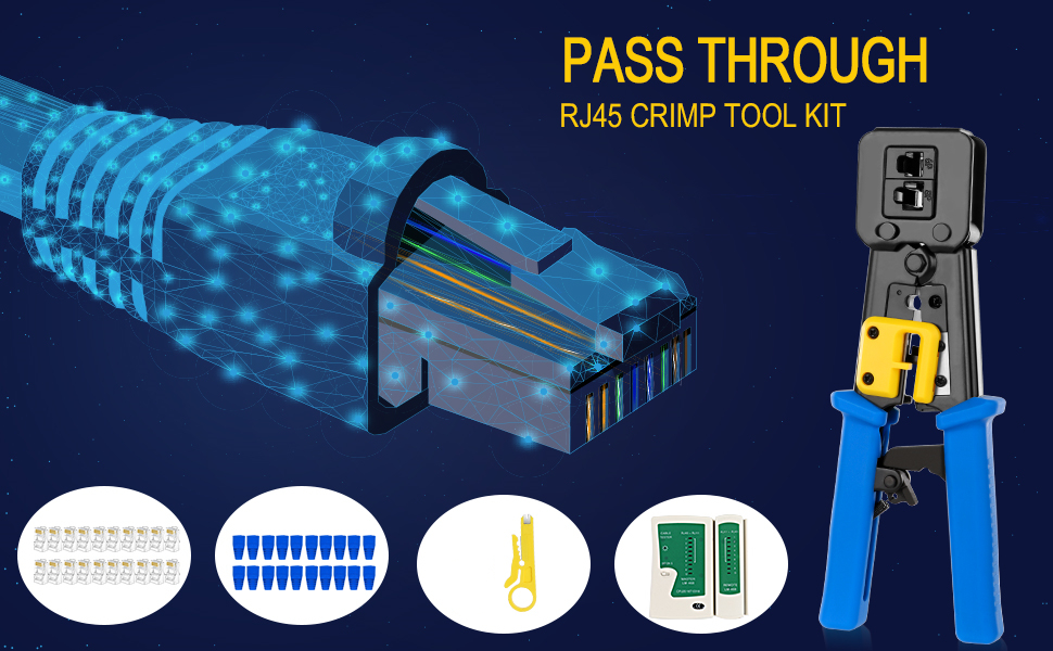 RJ45 CRIMP TOOL KIT