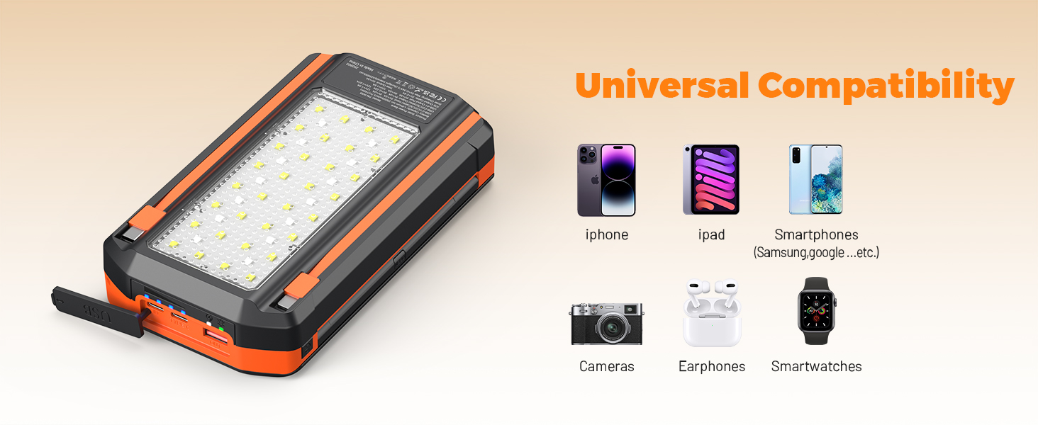 solar power portable charger