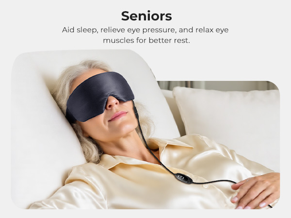 grandmother, gift, older, mon, travel, car, camping, electric eye mask