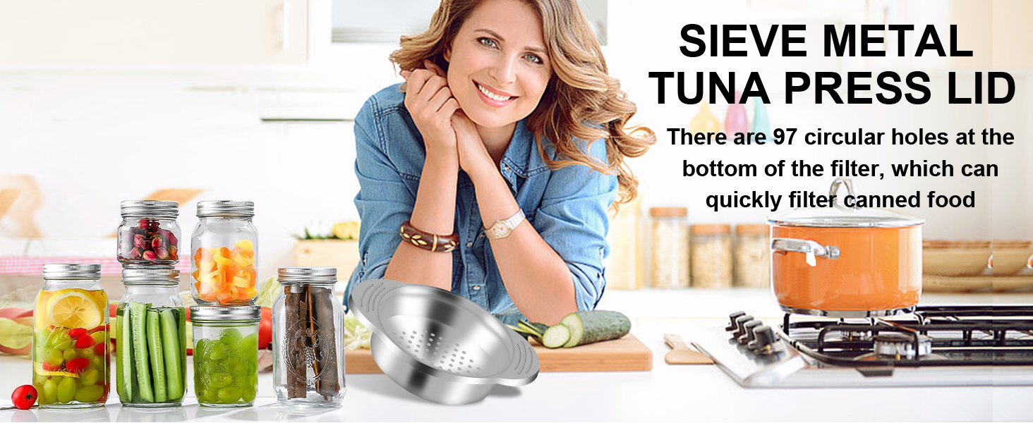 Canning Colander Oil Drainer 