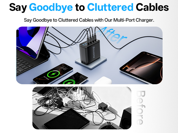 Keep the desk organized