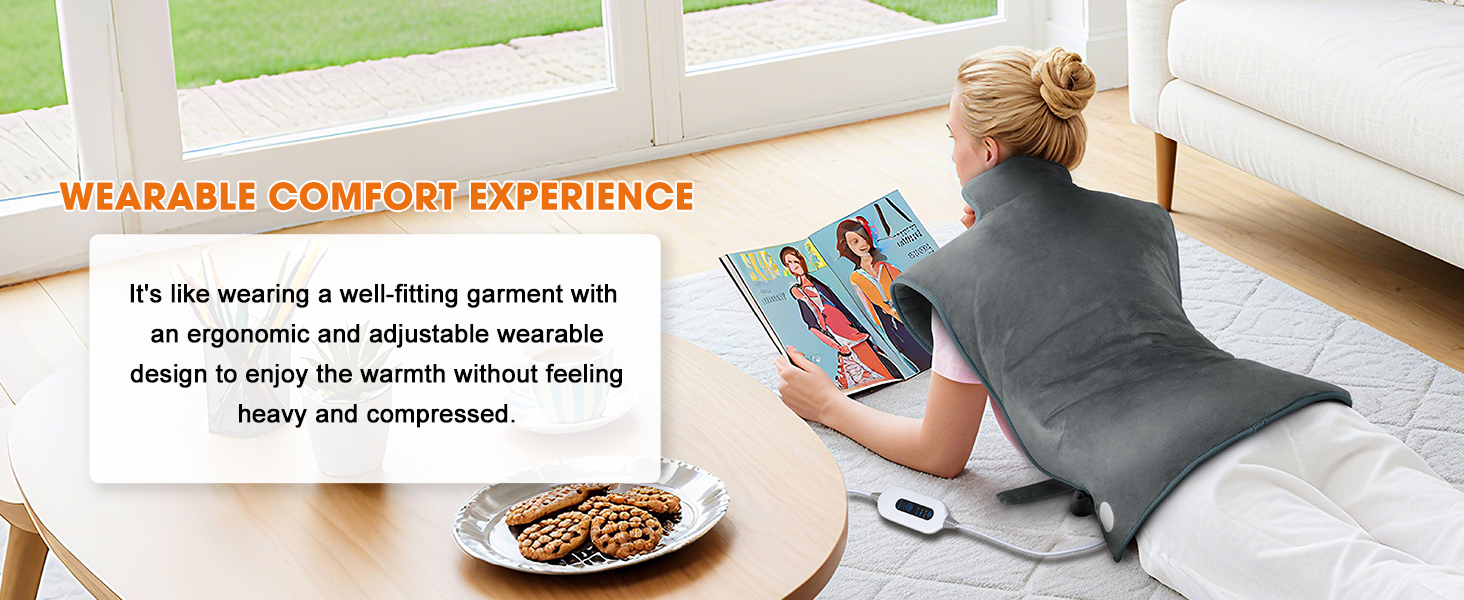 heating pad for back