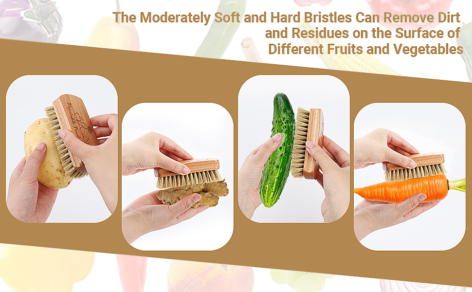 SEPGLITTER Vegetable Brush