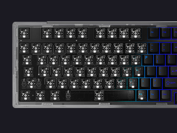 PER-KEY PCB CUTOUT DESIGN