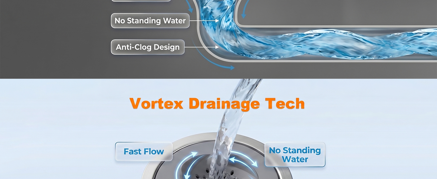 4 Pack Sink Drain Strainer Set