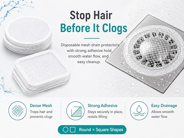 Disposable Drain Hair Catcher