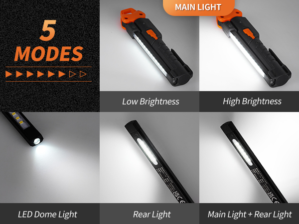 5 Modes Work Light