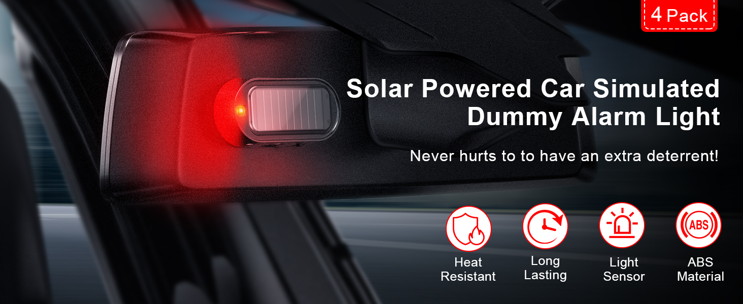 Car Simulated Dummy Alarm Light 