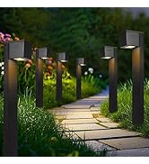 Dynaming Solar Pathway Lights Outdoor, 6 Pack Solar Garden Lights, Landscape Path Lighting, Water...