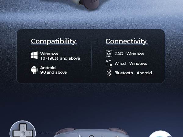 8Bitdo Ultimate 2C Wireless 2.4G Controller for Windows PC and Android