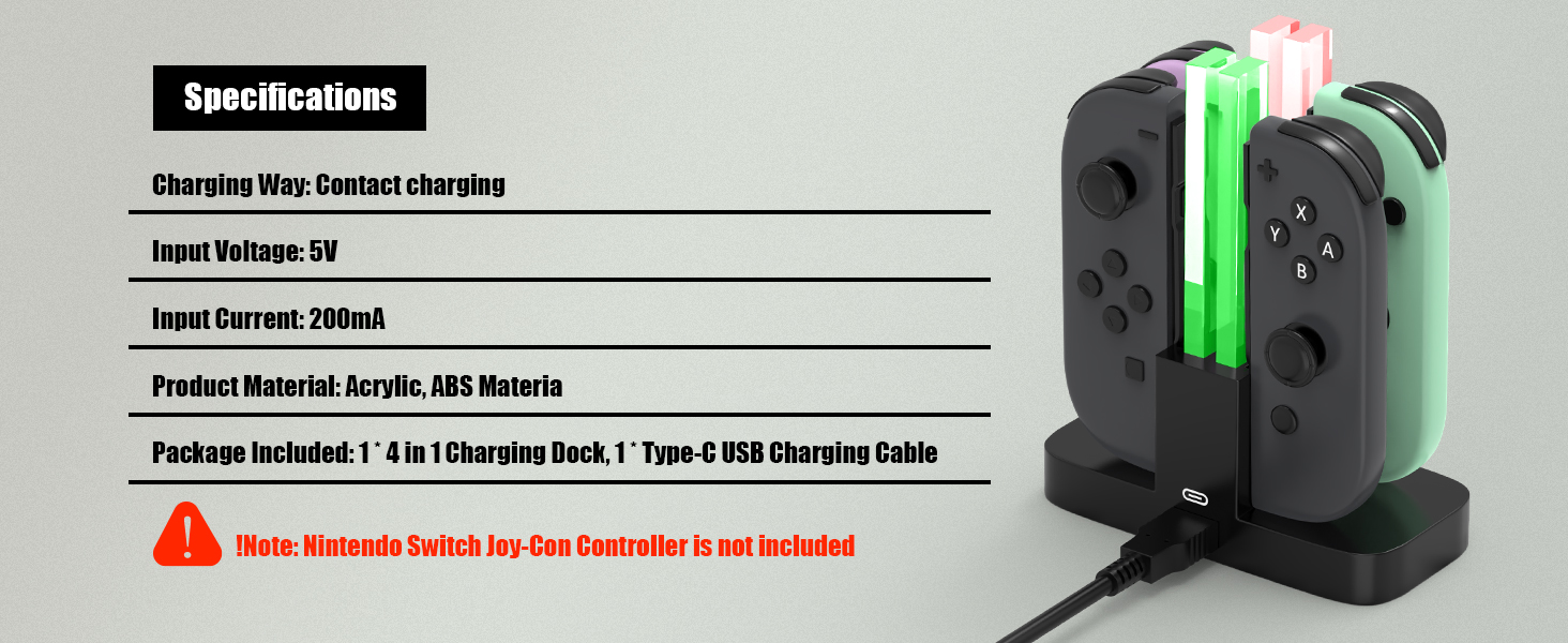 joy con charging dock