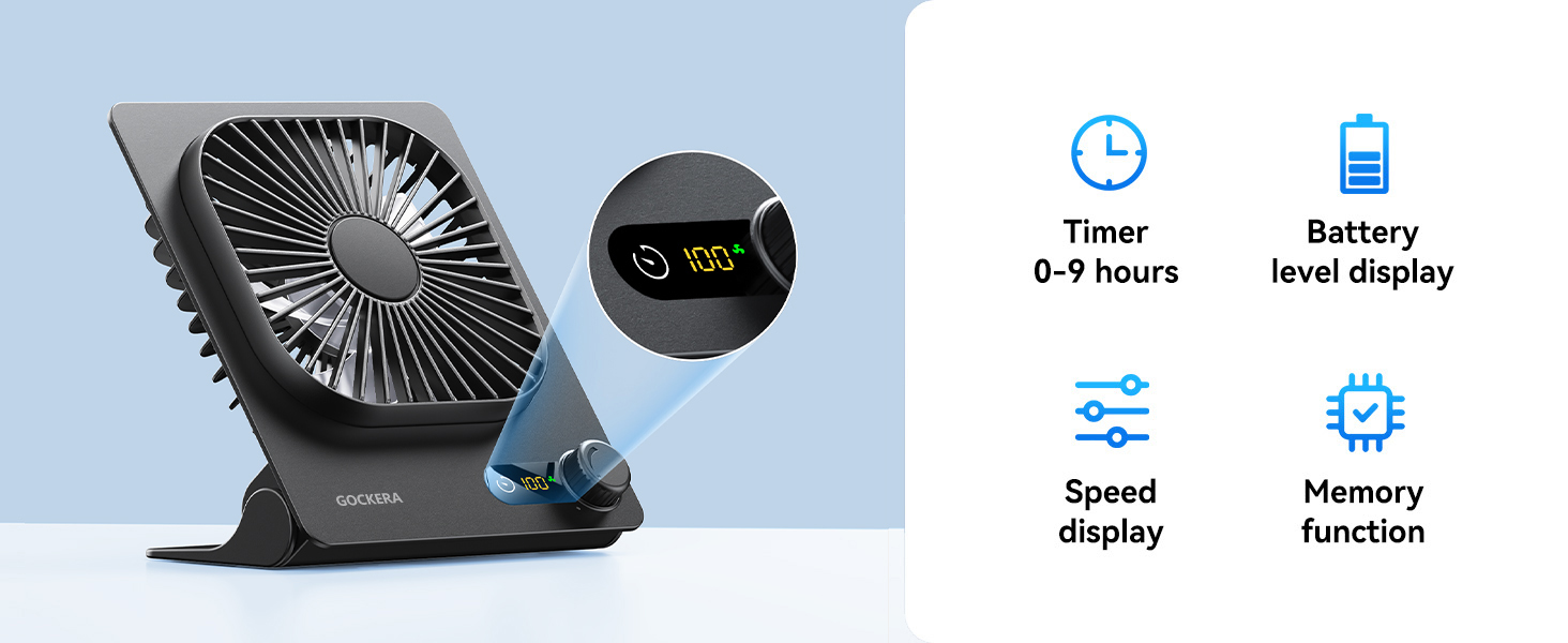 portable desk fan