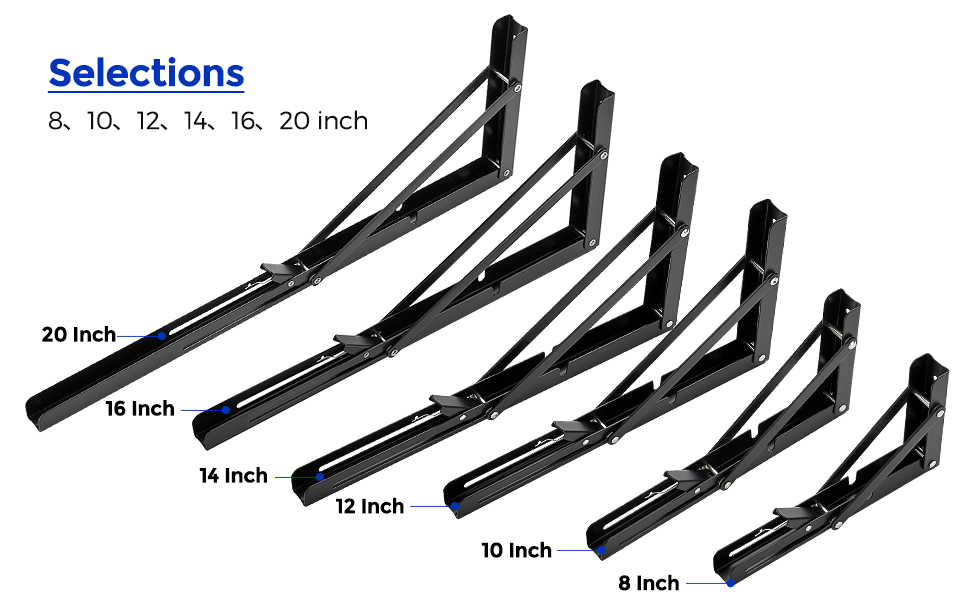 Folding Shelf Brackets