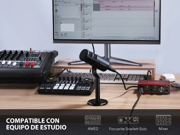 Streaming microphone xlr