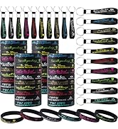 IDREAMBAND 100 Pcs Bible Verse Bracelets Christian Inspirational Bible Keychains –Bulk Religious ...