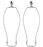 Aspen Creative 20020-22 Lamp Harp Set, Satin Nickel