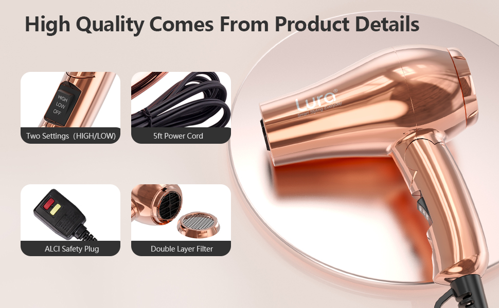 travel size hair dryer