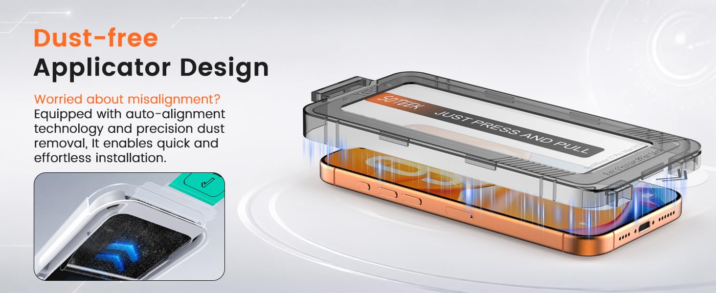 Dust-Free Tray Design