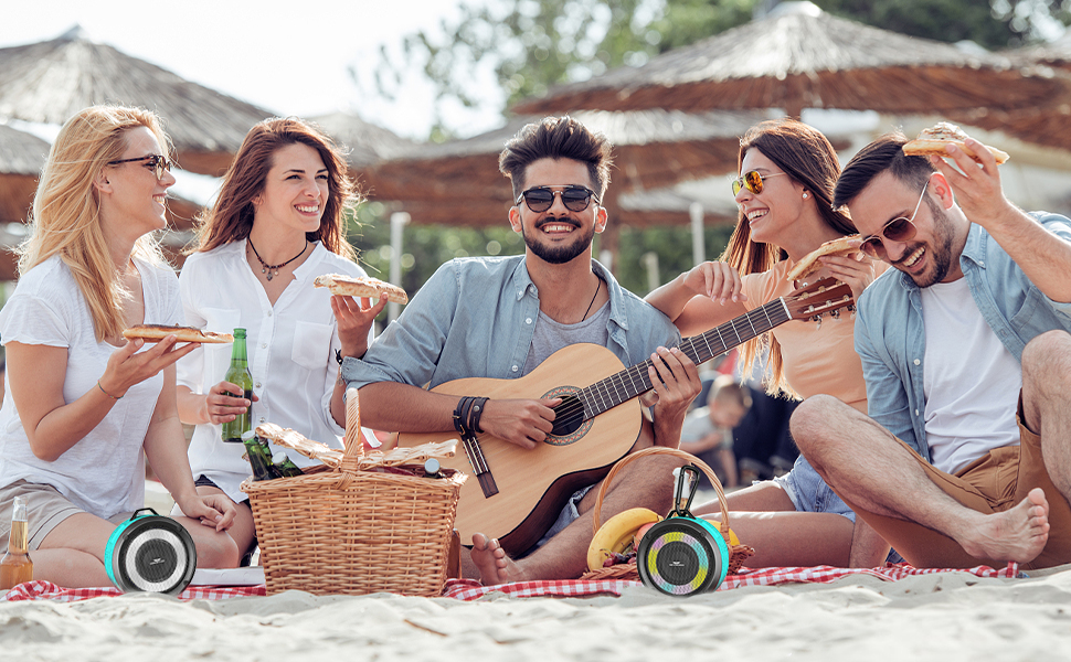 shower speake with light
