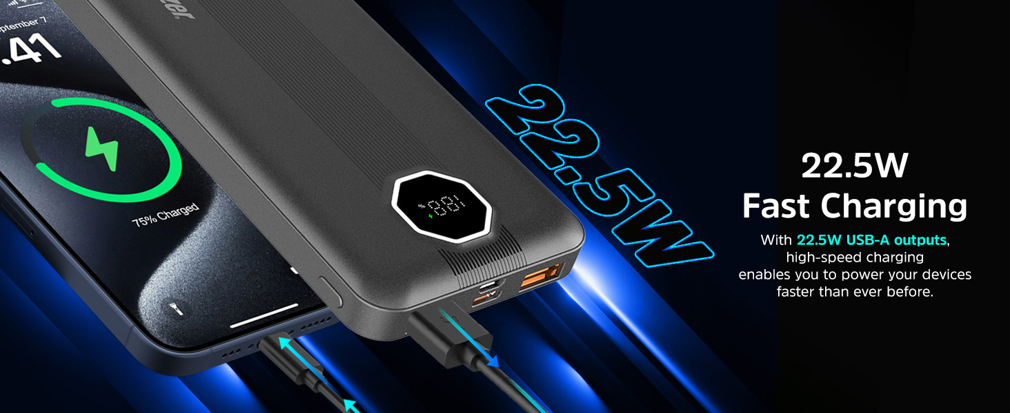 22.5w fast charging