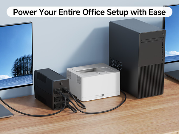 pdu power extension cord for office with ups power supply