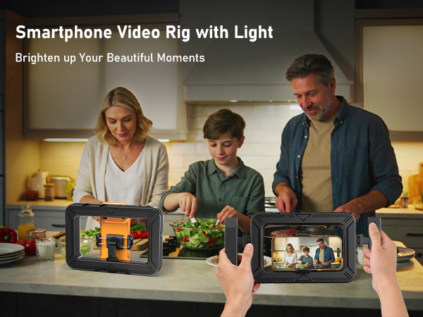 Smartphone Video Rig with Light