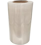 ZLY Stretch Film 9.84 Inch x 1312 Feet x 80 Gauge - Industrial Strength Plastic Wrap Roll, Stretc...