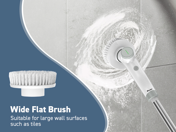 Wide flat brush