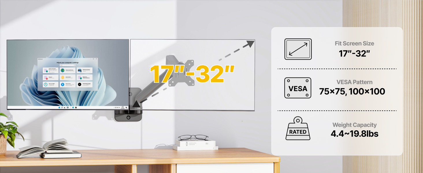 monitor arm wall mount