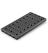 SMALLRIG Cheese Plate Multi-purpose DSLR Mounting Plate with 1/4" and 3/8" Thread - 1092