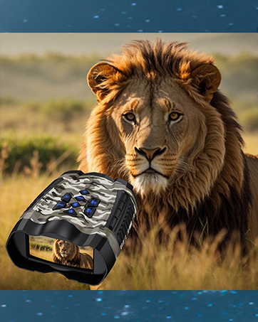 binoculars with camera