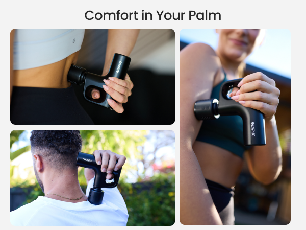 Mini Massage Gun with Heat and Cold Therapy Professional Deep Tissue Handheld Massager