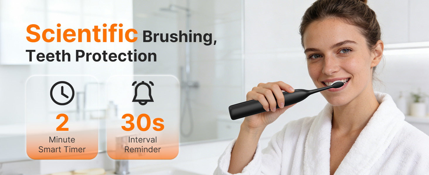 2-Minute Smart Timer 30s Interval Reminder