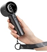 JISULIFE Handheld Fan Pro1S - High Speed Airflow: Up to 40h Runtime, Metal Body for Long-Term Use...