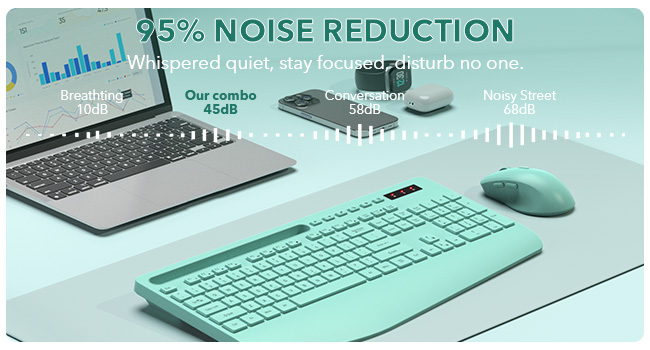 quite keyboard and mouse wireless 