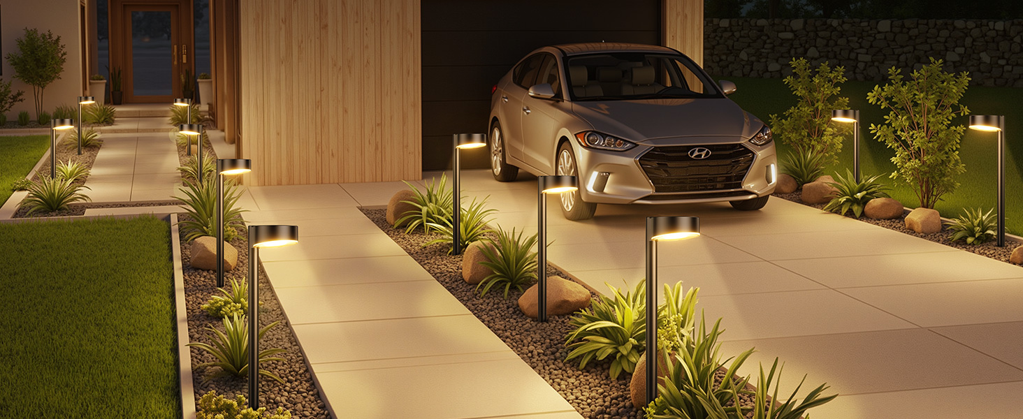 solar driveway lights