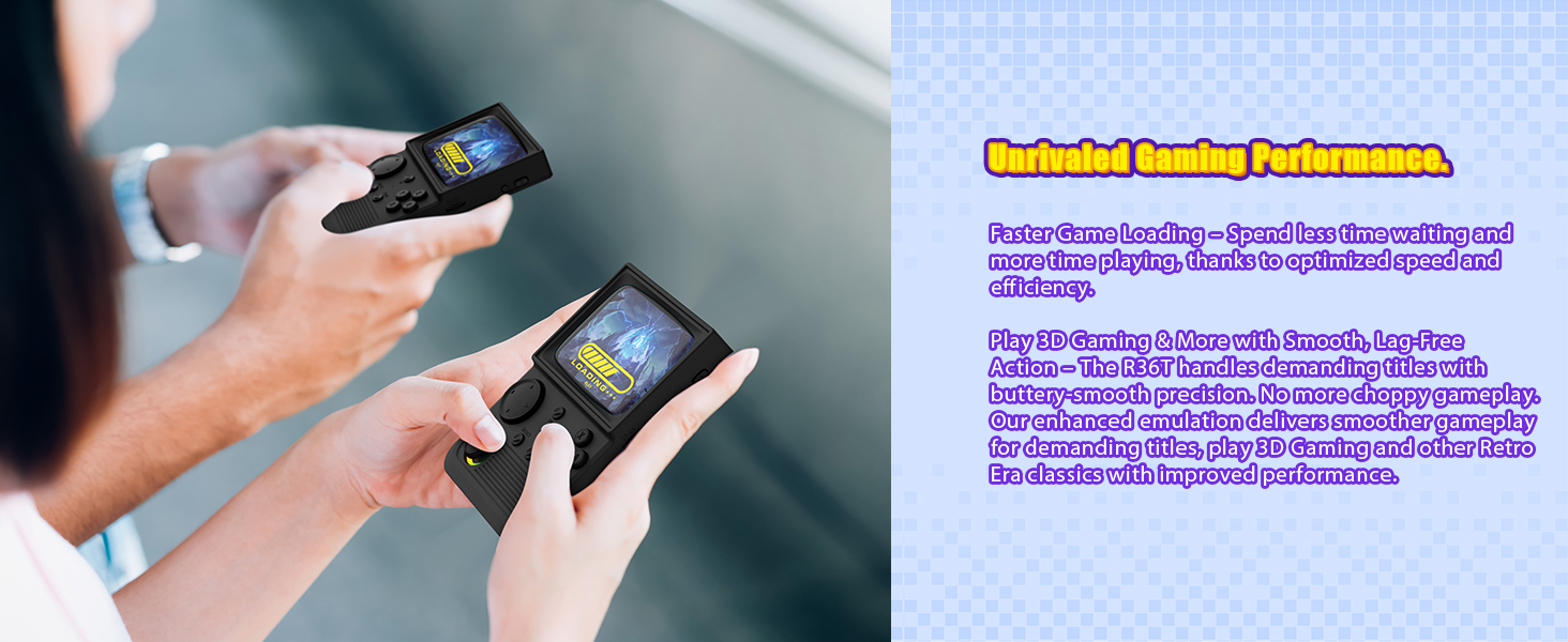 retro handheld game console gaming video consoles stick retroid pocket games hand held gameboy