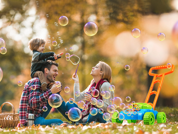 Bubble Lawn Mower for Toddlers