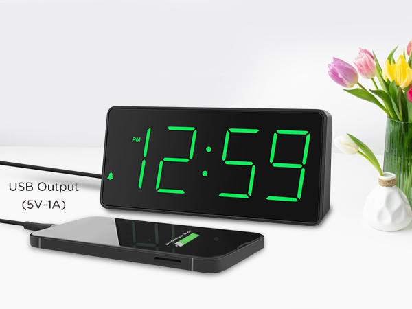 digital desk clock
