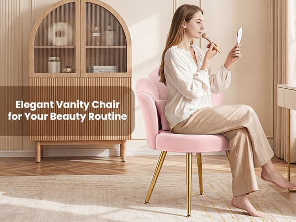 vanity chair no wheels