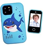 Kids Smart Phone, Shark Toys Phone for Boys 3-12 , Dual Camera, 2.8'' Touchscreen Kid Phones, Edu...