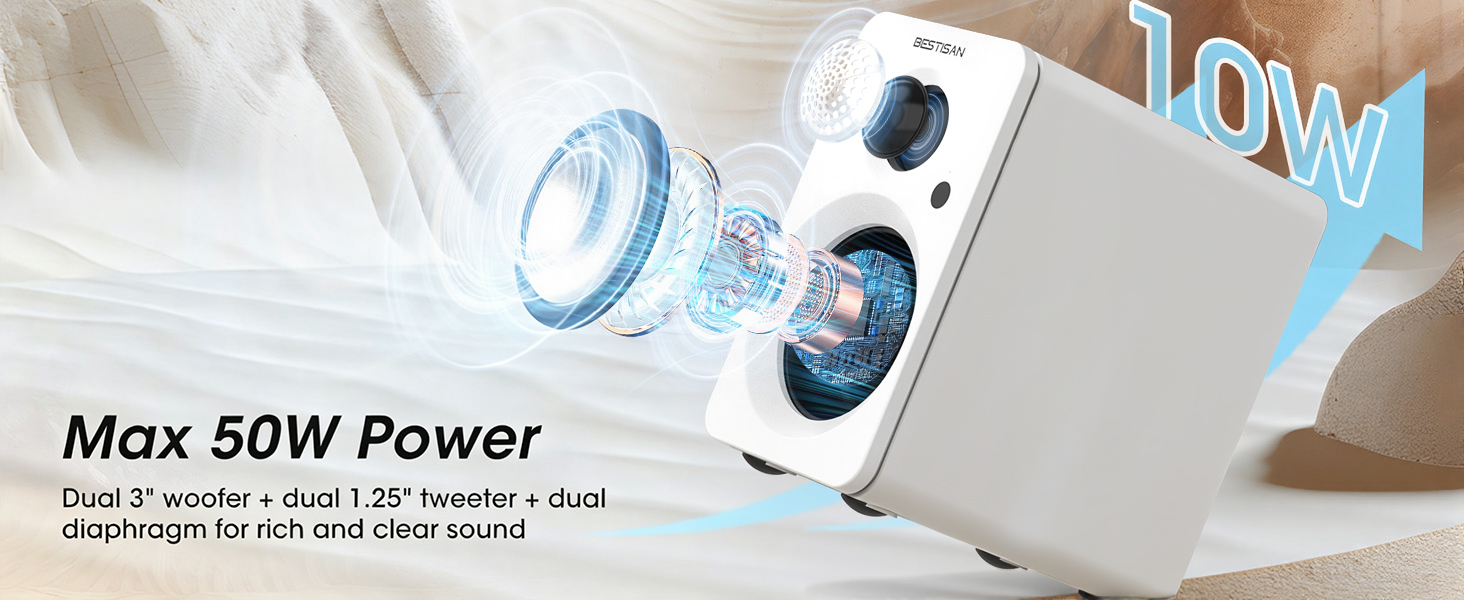 powered bookshelf speakers