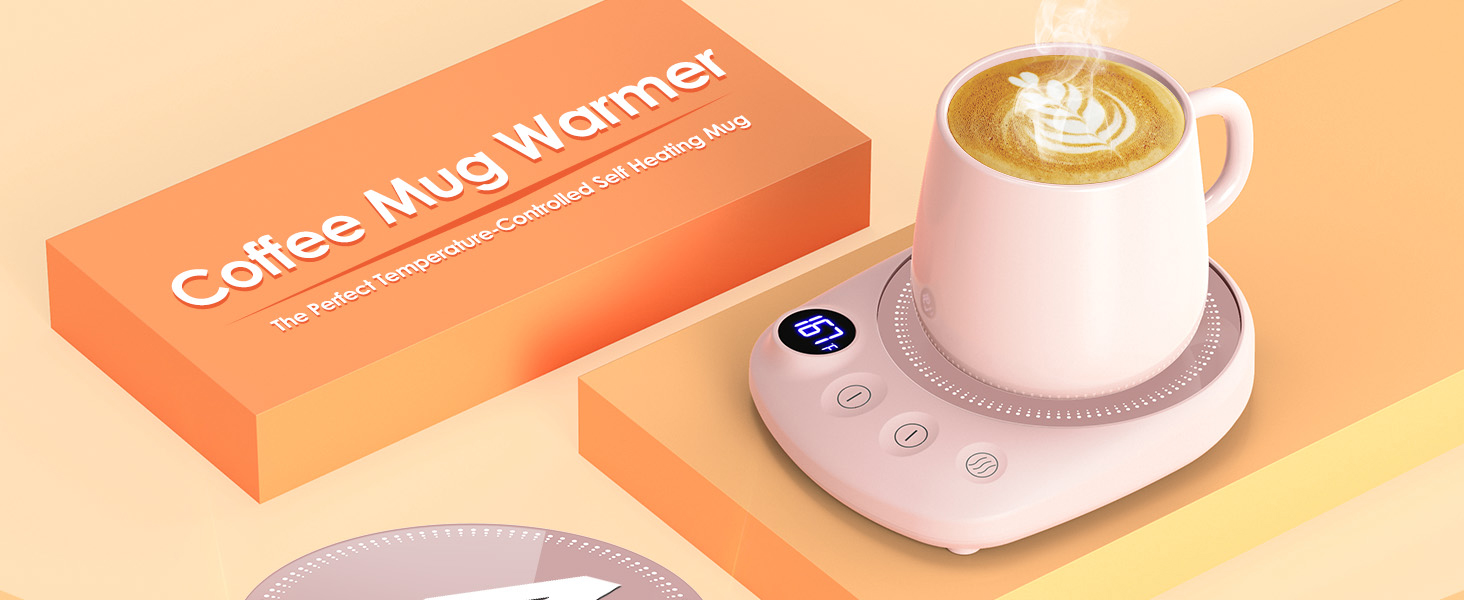 Coffee Mug Warmer Pink