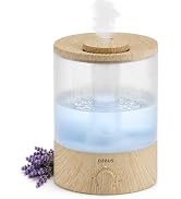 AZEUS 3.5L Cool Mist Humidifier with 7-Color Night Light, Woodgrain | 3.5L cool mist humidifier w...