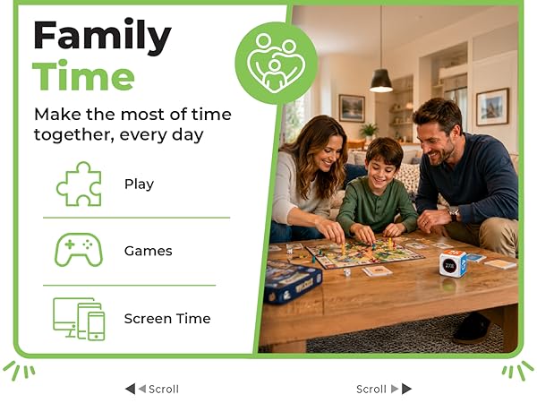 Visual timer for family time, games, screen time, daily routines, playtime, and time management